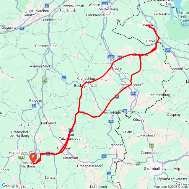 Name of route: 20260620_115441<br>Biker's name: Gábor Kovács<br>Start: 2026.06.20.<br>Distance: 178.668 km<br>Average speed: 59 km/h<br> 20260620_115441