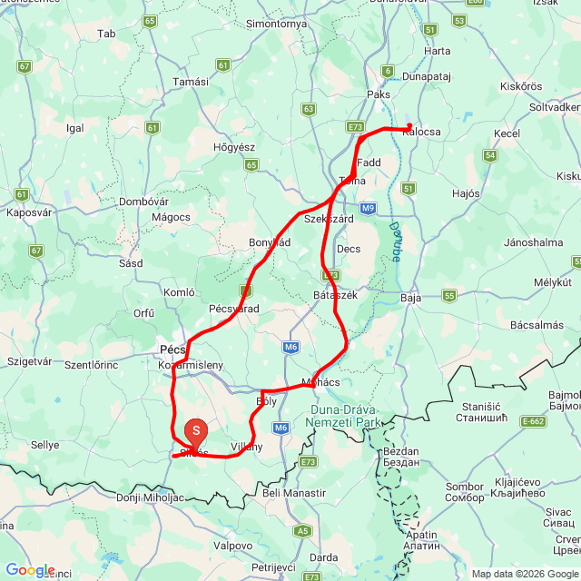 Name of route: 20260620_103457<br>Biker's name: Peti<br>Start: 2026.06.20.<br>Distance: 253.952 km<br>Average speed: 74 km/h<br> 20260620_103457