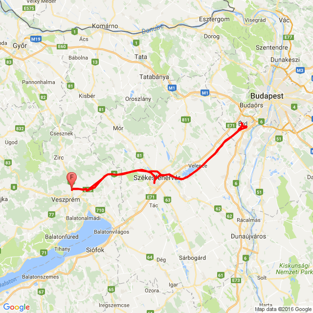 Útvonal neve: 20160910_Érd<br>Motoros: Attila<br>Indulás: 2016.09.10.<br>Távolság: 190.055 km<br>Átlagsebesség: 60 km/h<br> 20160910_Érd