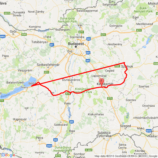 Nome della gita: 20161113_105449<br>Motorista: Alföldi<br>Partenza: 2016.11.13.<br>Distanza: 230.171 km<br>Velocità media: 73 km/h<br> 20161113_105449