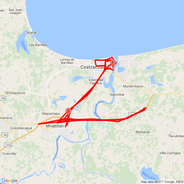 Name of route: 20170417_102123<br>Biker's name: Marcelo Bautista<br>Start: 2017.04.17.<br>Distance: 278.47 km<br>Average speed: 3 km/h<br> 20170417_102123