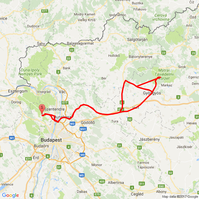 Name of route: 20170607_095005<br>Biker's name: Mészáros Attila<br>Start: 2017.06.07.<br>Distance: 238.249 km<br>Average speed: 51 km/h<br> 20170607_095005
