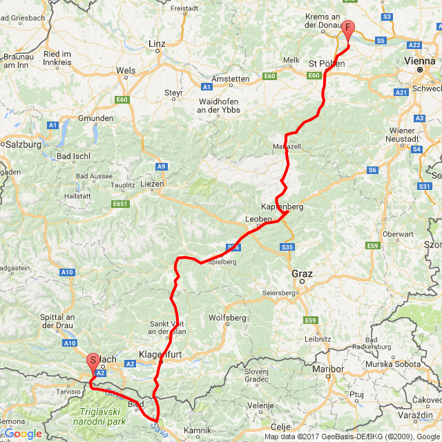 Nome della gita: 20170716_091917...Arnoldstein..Heimat<br>Motorista: biker99<br>Partenza: 2017.07.16.<br>Distanza: 422.335 km<br>Velocità media: 76 km/h<br> 20170716_091917...Arnoldstein..Heimat