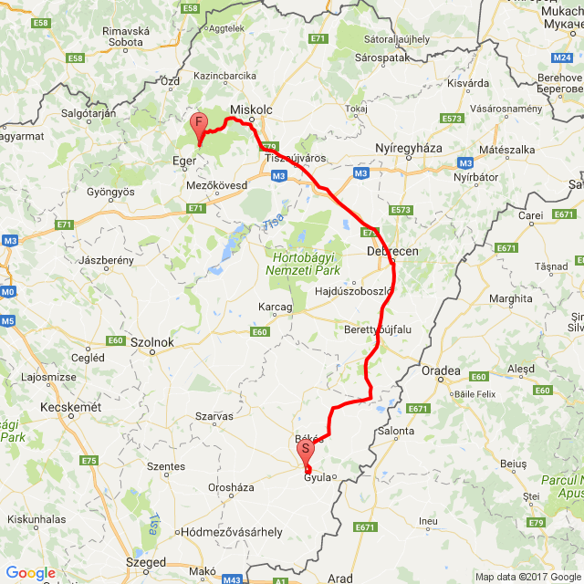 Nome della gita: 20170916_082637<br>Motorista: Tibor Urbán<br>Partenza: 2017.09.16.<br>Distanza: 265.951 km<br>Velocità media: 71 km/h<br> 20170916_082637