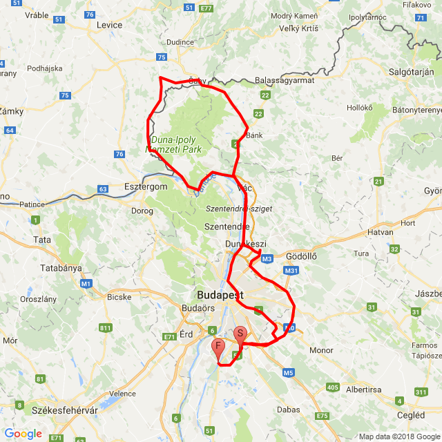 Name of route: 20180307_094149<br>Biker's name: Simon János<br>Start: 2018.03.07.<br>Distance: 283.378 km<br>Average speed: 74 km/h<br> 20180307_094149