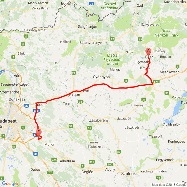 Útvonal neve: 20180401_184530<br>Motoros: Gulyi<br>Indulás: 2018.04.01.<br>Távolság: 141.429 km<br>Átlagsebesség: 102 km/h<br> 20180401_184530