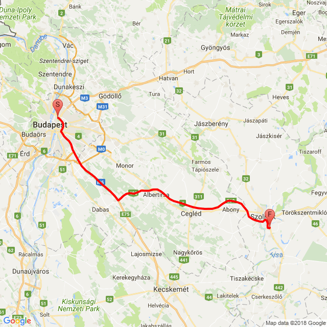 Nom du voyage: 20180427_124017<br>Motard: DucatiDomonkos<br>Départ: 2018.04.27.<br>Distance: 118.649 km<br>Vitesse moyenne: 83 km/h<br> 20180427_124017